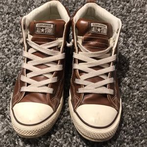 Men’s Leather Hightop Converse Chuck Taylor’s